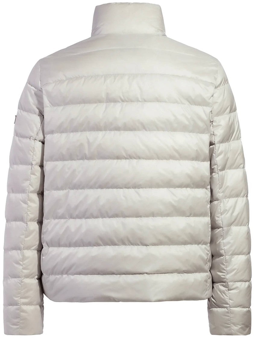 Tatras Light Grey Atene Quilted Padded Nylon Jacket