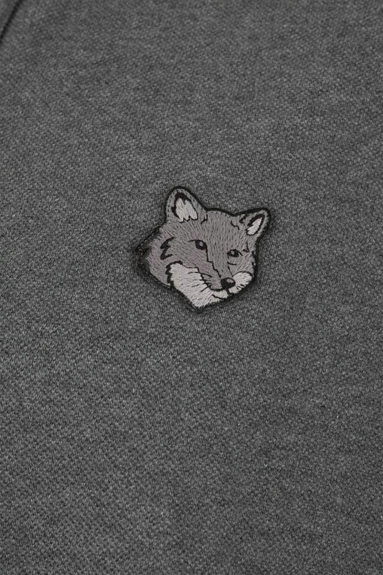 Maison Kitsuné Fox Head Emblem Short-Sleeved Polo Shirt