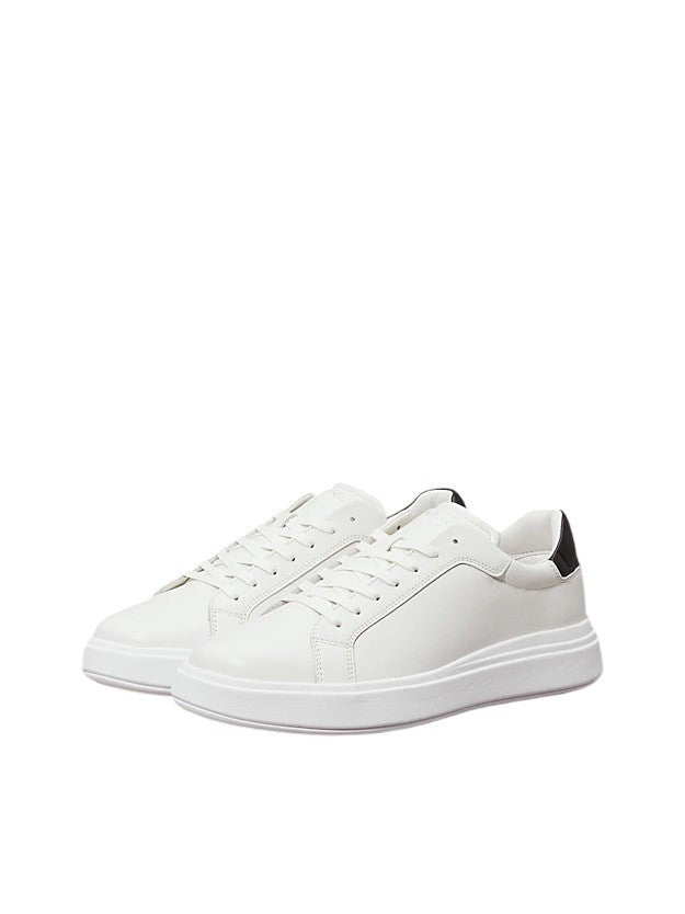Calvin Klein Minimalistic White Sneakers With Transparent Outsole