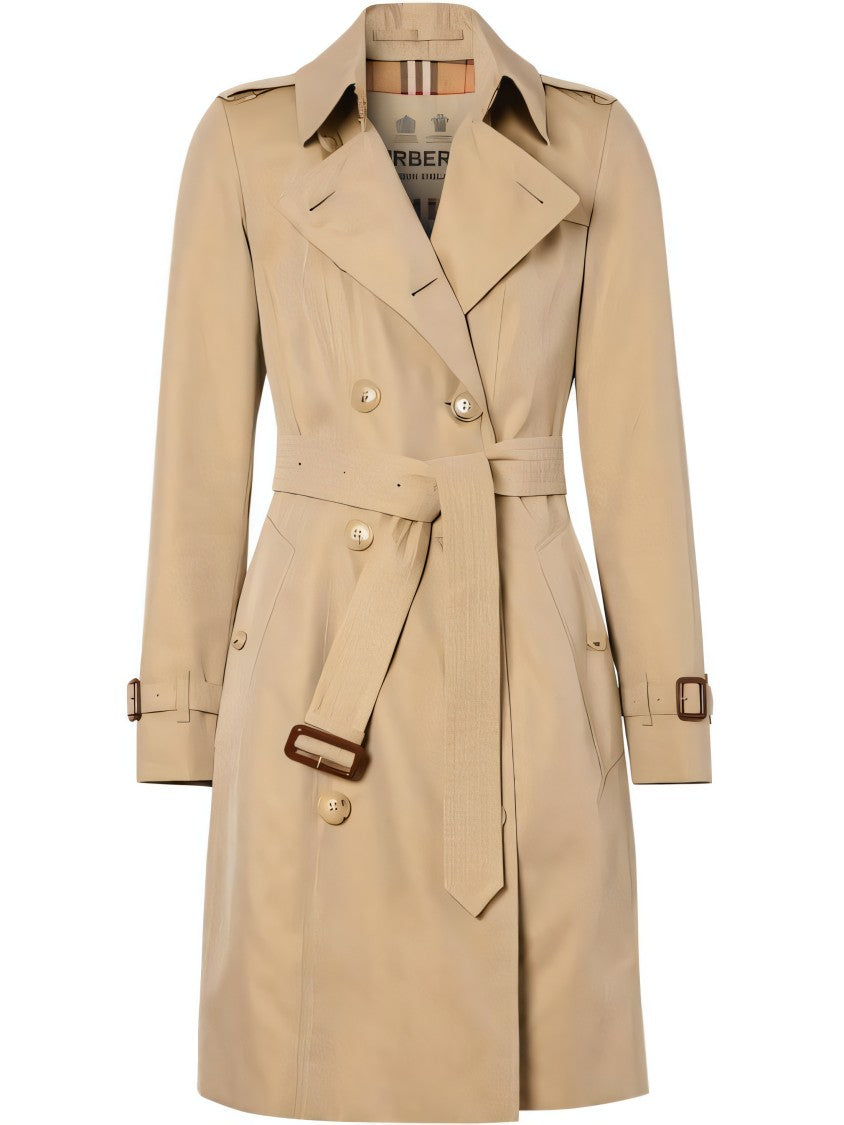 Burberry Trench Coat With Tailored Silhouette