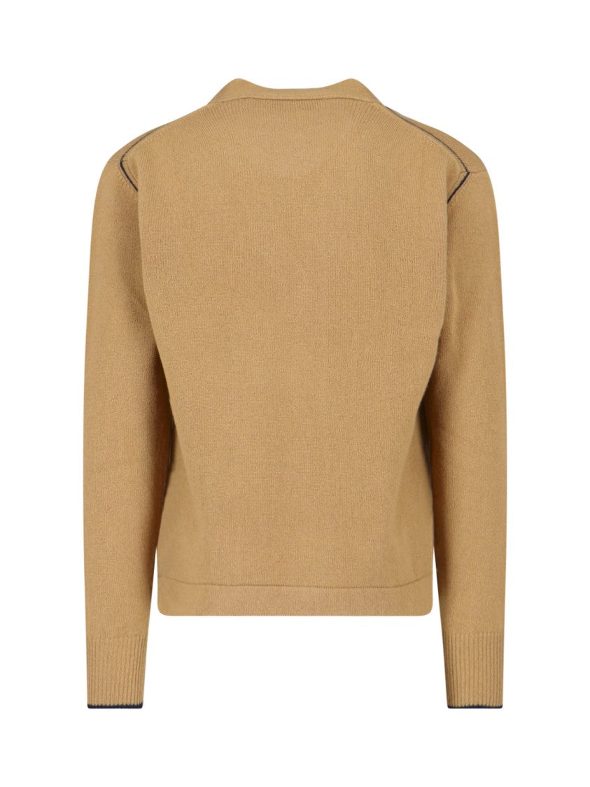 Vivienne Westwood Brown Alex Wool Cashmere Cardigan