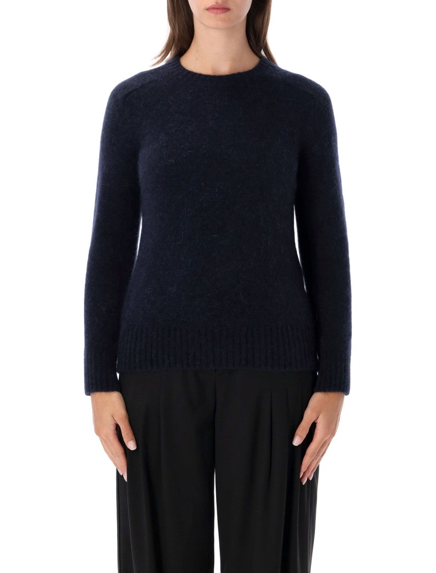 Soeur Soft Knit Sweater With Hammer Seam Construction