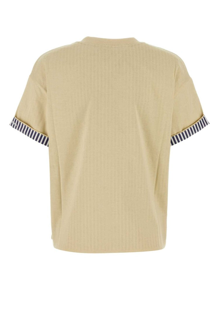 Bottega Veneta Cream Cotton T-Shirt