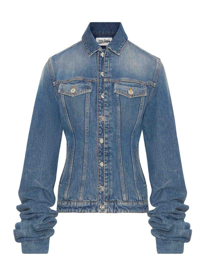 Jean Paul Gaultier Relaxed Fit Blue Denim Jacket