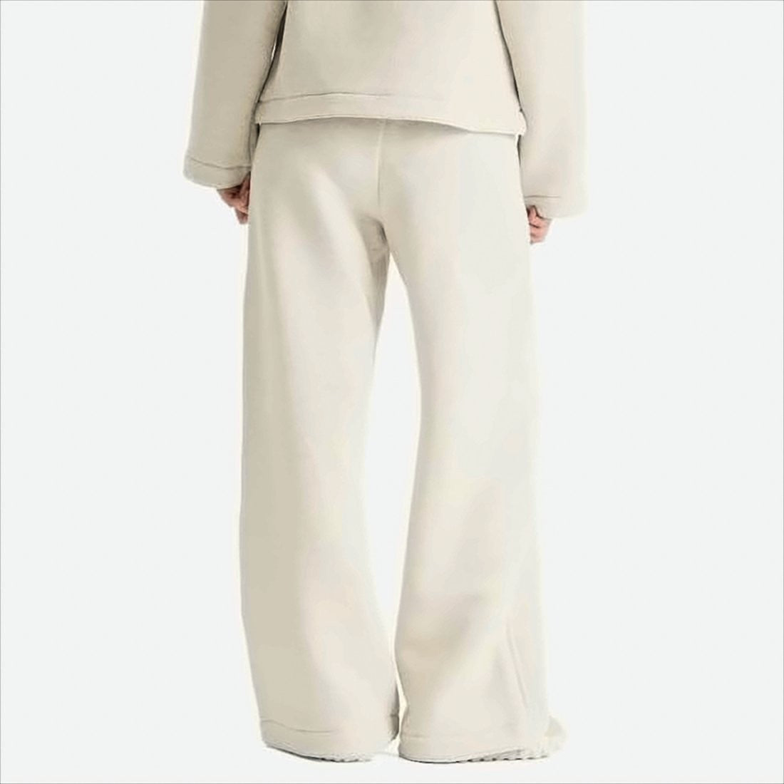 Max Mara Wide-Leg Cotton-Blend Pants With High Waist