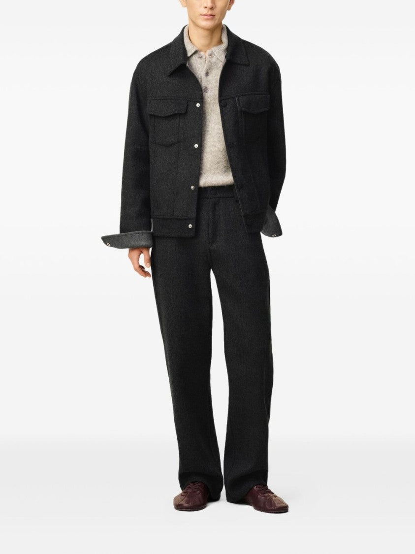 Ami Paris Structured Dark Grey Jacket