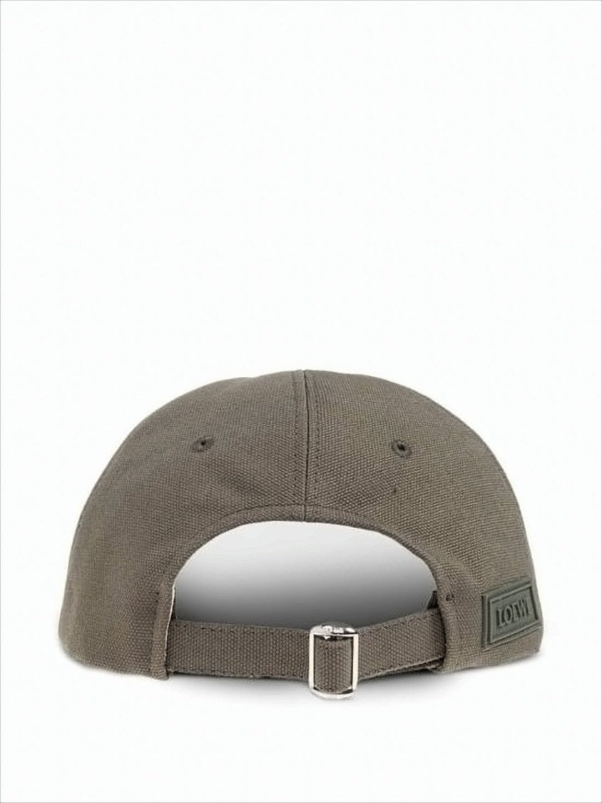 Loewe Structured Cotton Baseball Cap With Embossed Patch