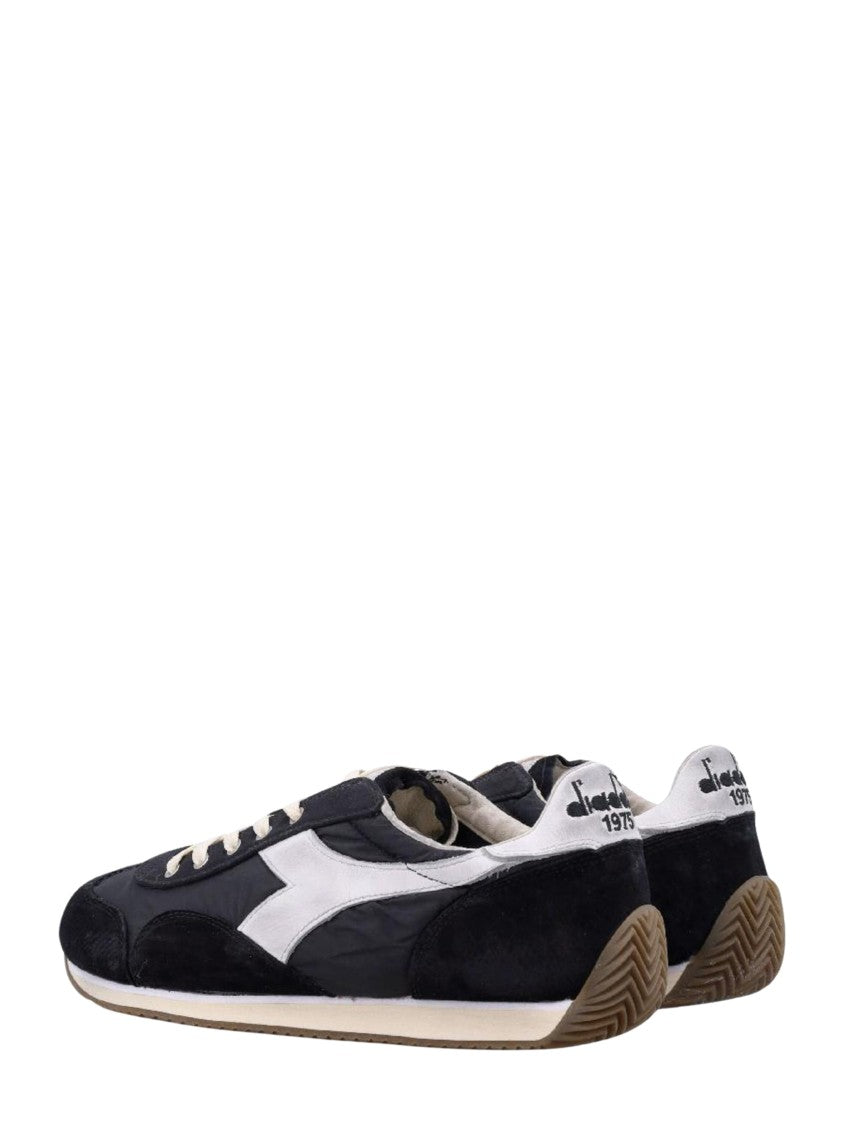 Diadora Black Equipe Vela Gum Sole Sneakers