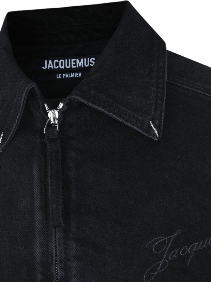 Jacquemus Black Cropped Zip Jacket