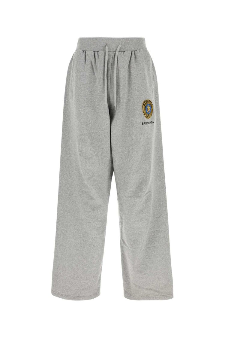 Balenciaga Grey Cotton Joggers