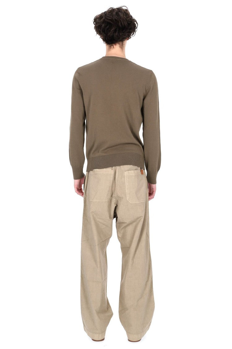 A.P.C. Long-Sleeve Side Logo Cotton Sweater