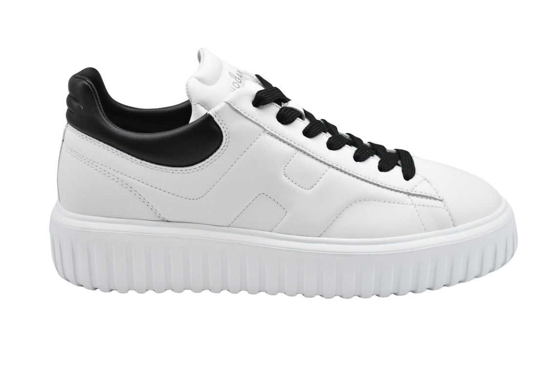 Hogan Sporty Accents And Chunky Sole Sneakers