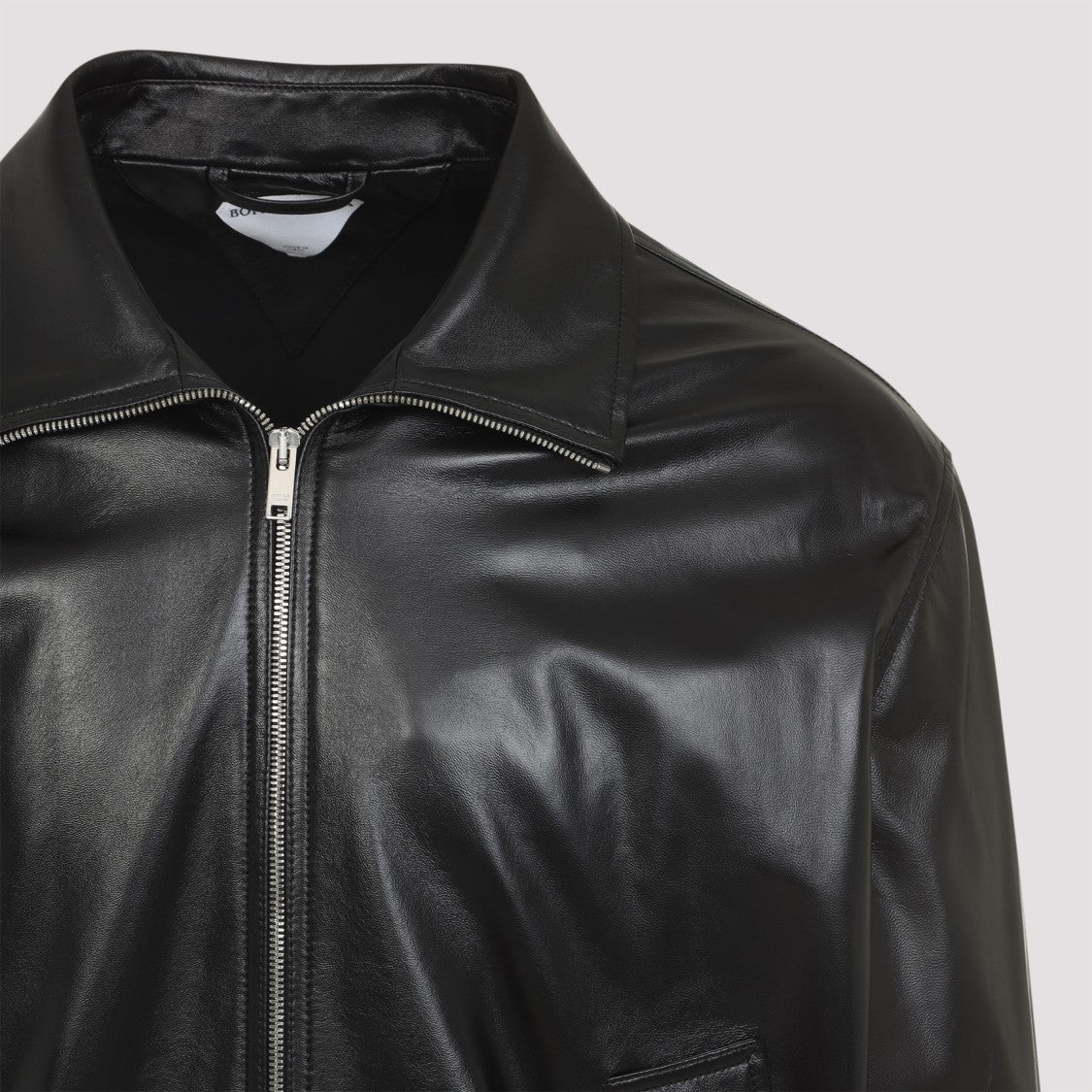 Bottega Veneta Black Nappa Leather Blouson