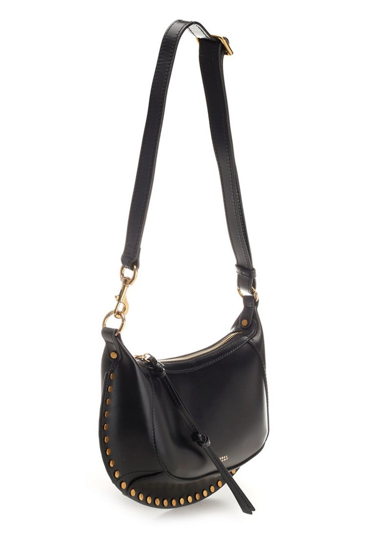 Isabel Marant Crescent-Shaped Shoulder Bag With Metallic Studs