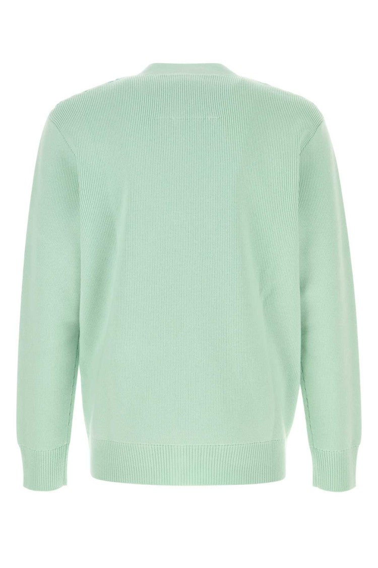 Givenchy Pastel Green Wool Blend Cardigan