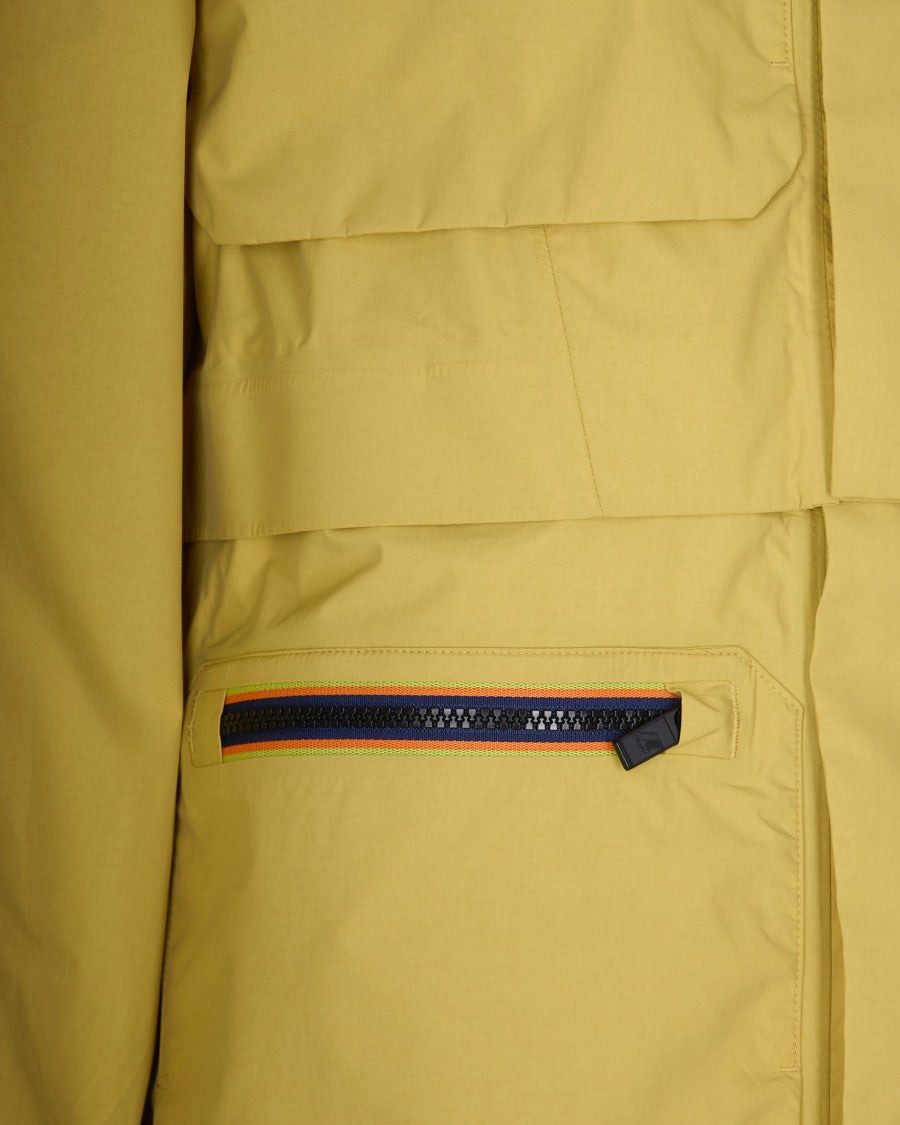 K-Way R&D 3L Effol Green Golden Technical Jacket