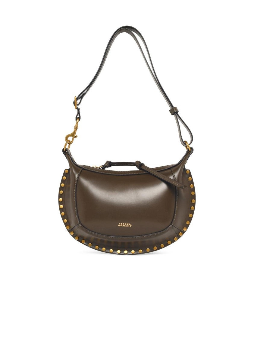 Isabel Marant 'Oskan Moon' Brown Leather Bag