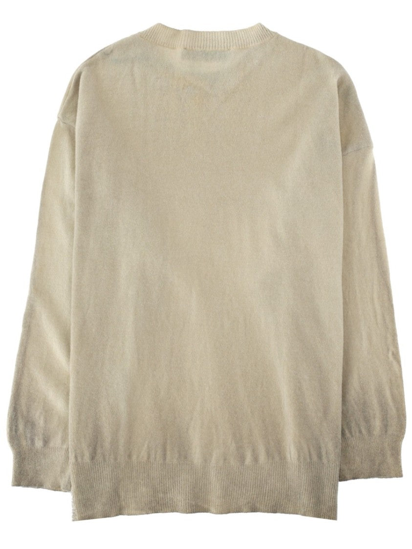 Our Legacy Slant Knit Merino Wool Sweater