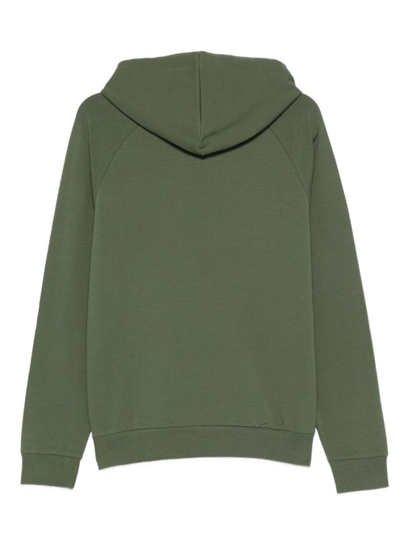 Moschino Green Teddy Bear Motif Sweatshirt