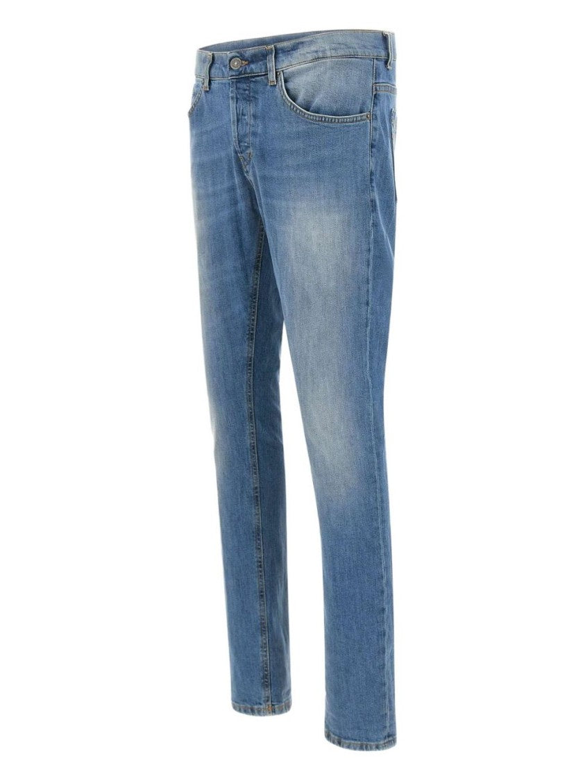 Dondup Blue Classic Five-Pocket Jeans