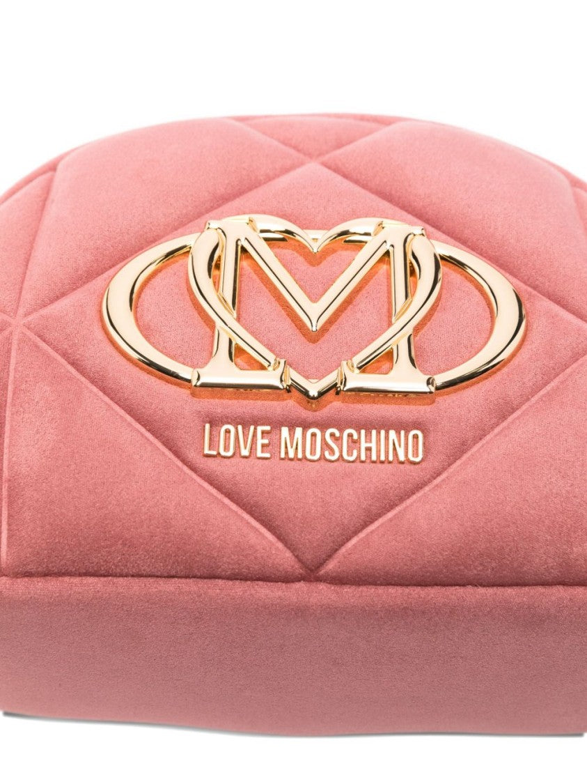 Love Moschino Shoulder Bag With Quilted Texture