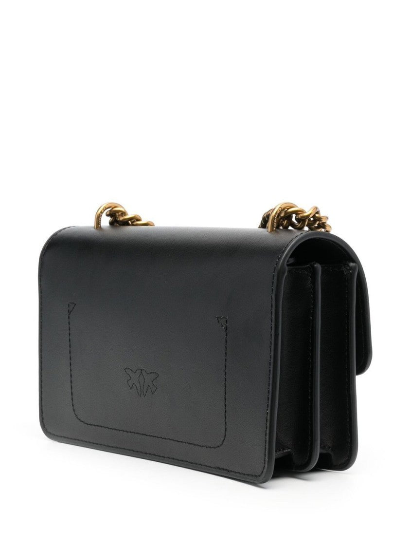 Pinko Shoulder Bag With Structured Silhouette And Bird Clasp