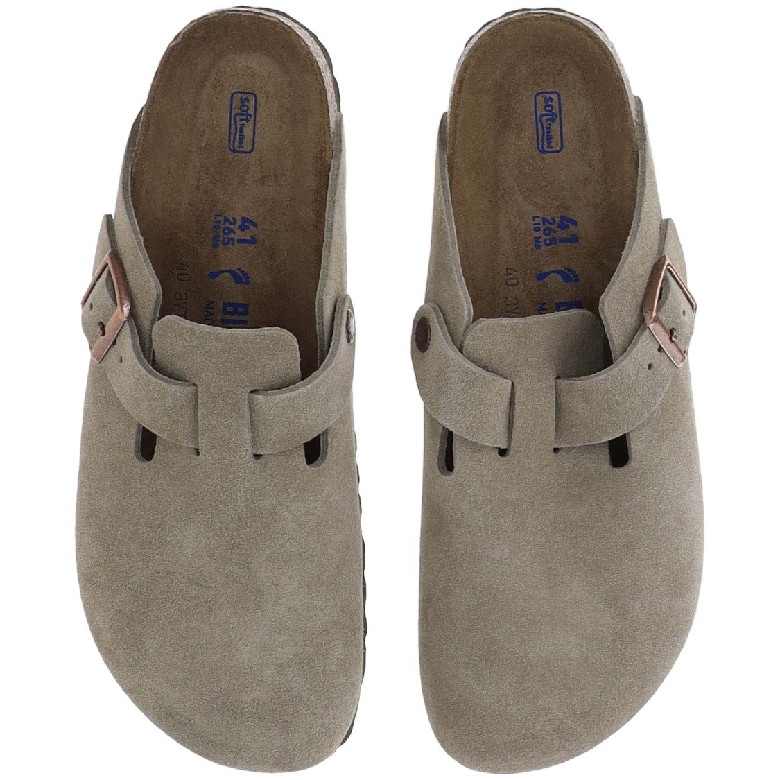 Birkenstock Boston Suede Sabot