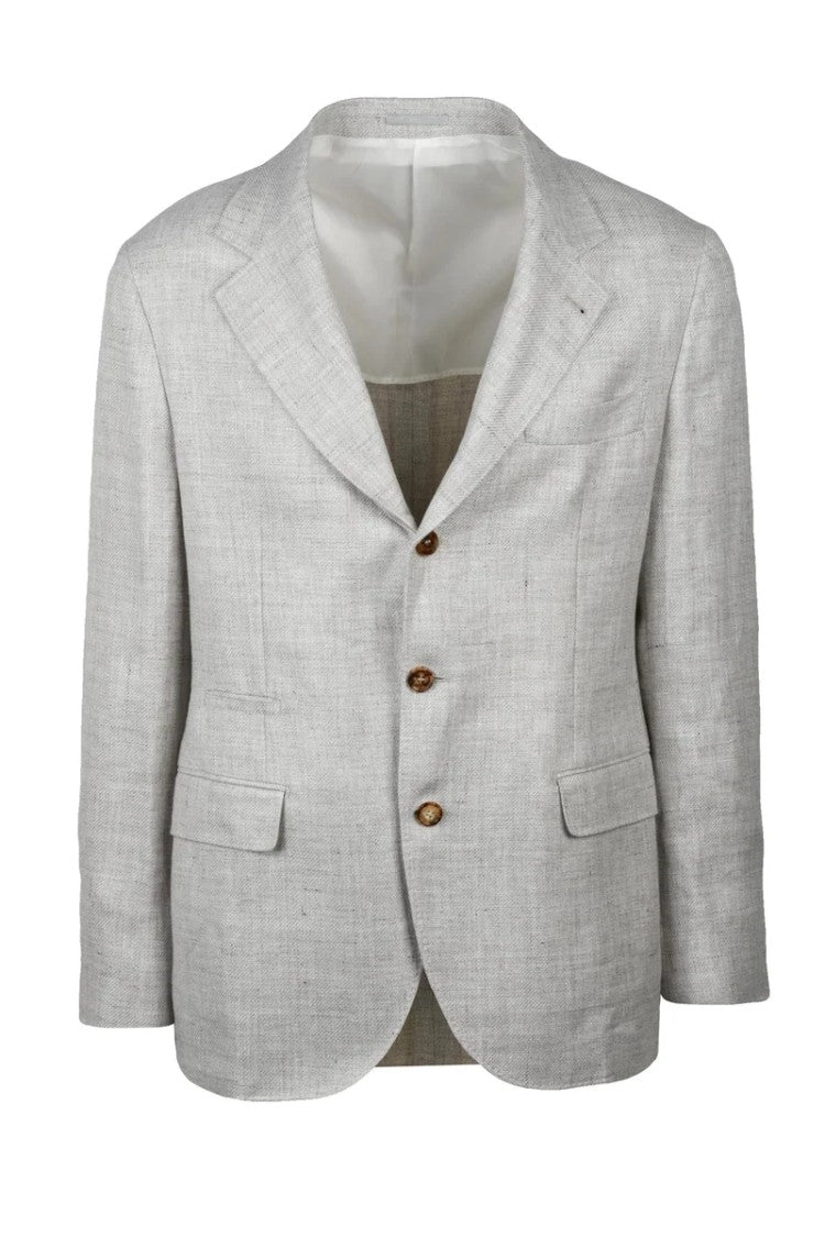 Brunello Cucinelli Linen/Wool/Silk Jacket - Beige