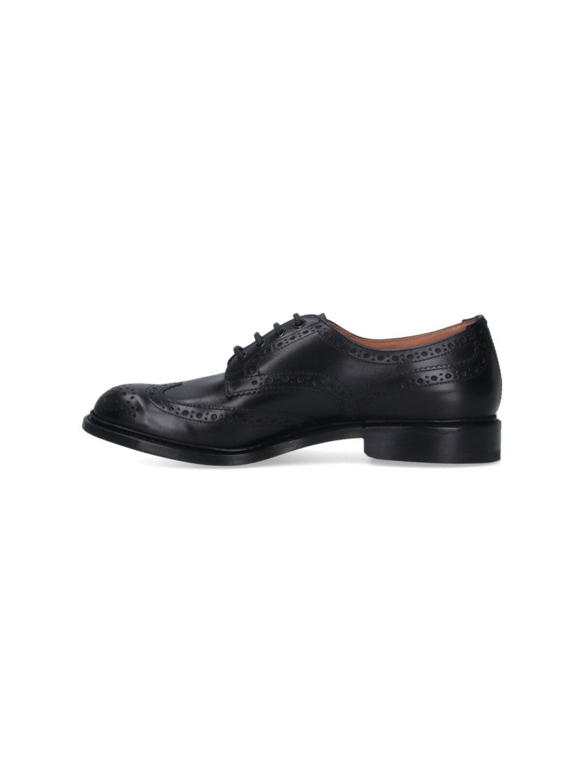 Tricker's "Bourton" Derby Shoes Black