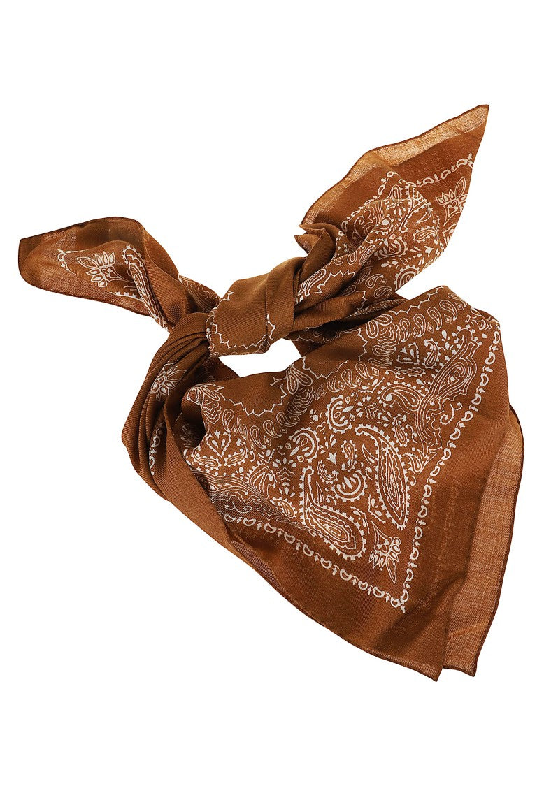 Destin Judy Carrè Dis.Bandana 90X90 Wool Scarf