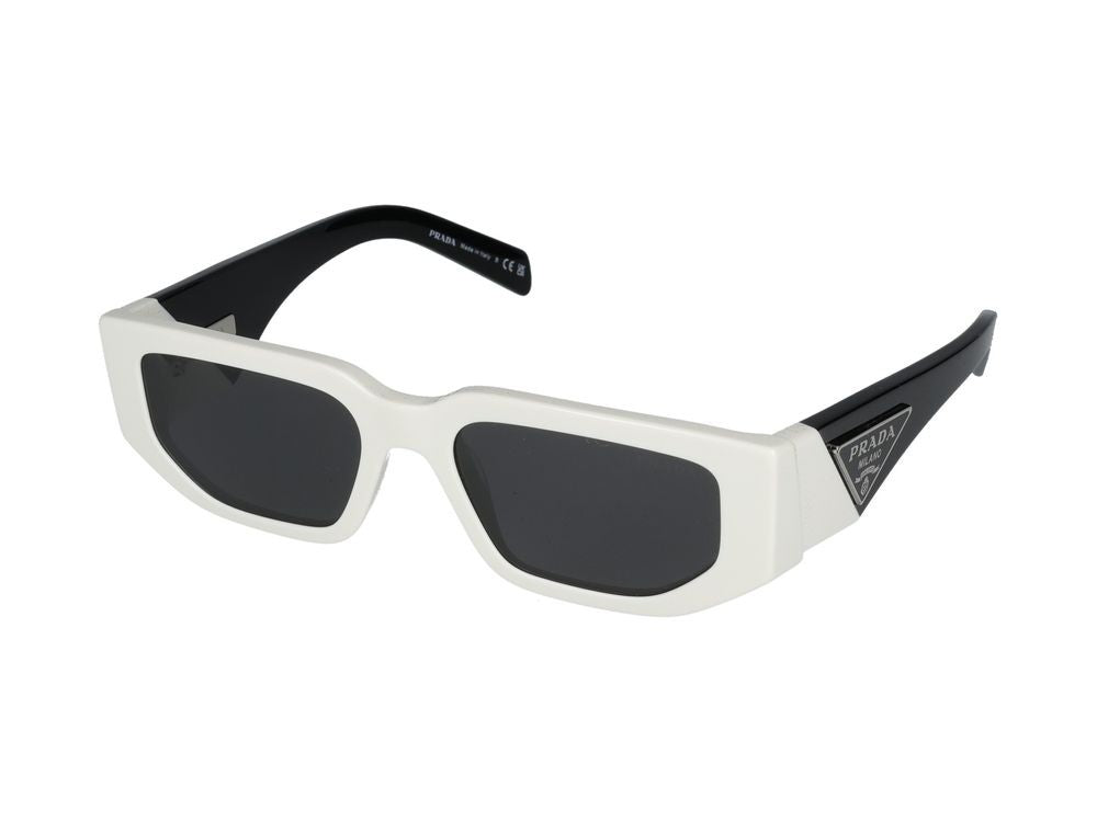 Prada Oversized Rectangular Acetate Sunglasses