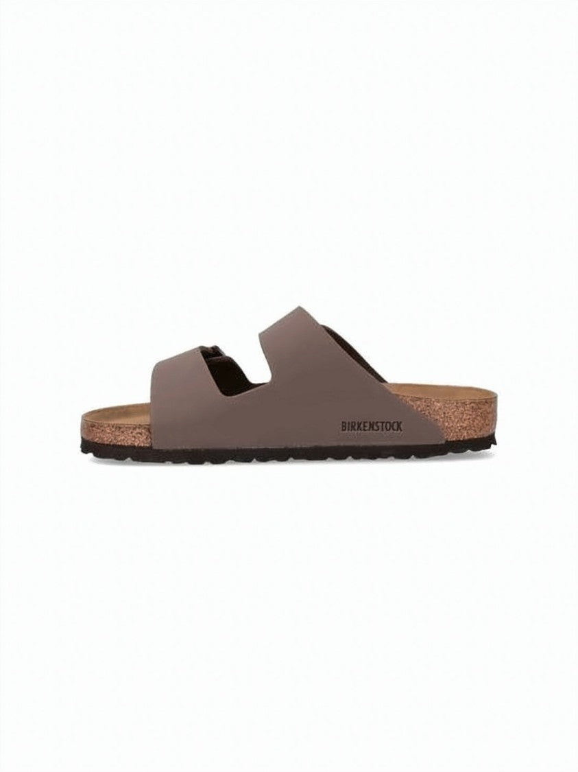 Birkenstock Brown Mule Slipper With Adjustable Straps