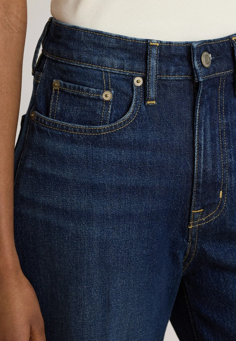 Lauren Ralph Lauren High-Waist Wide-Leg Jeans