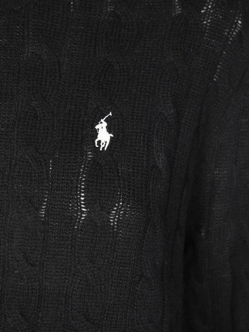 Polo Ralph Lauren Light Beige Long-Sleeve Classic Crew Neck Top