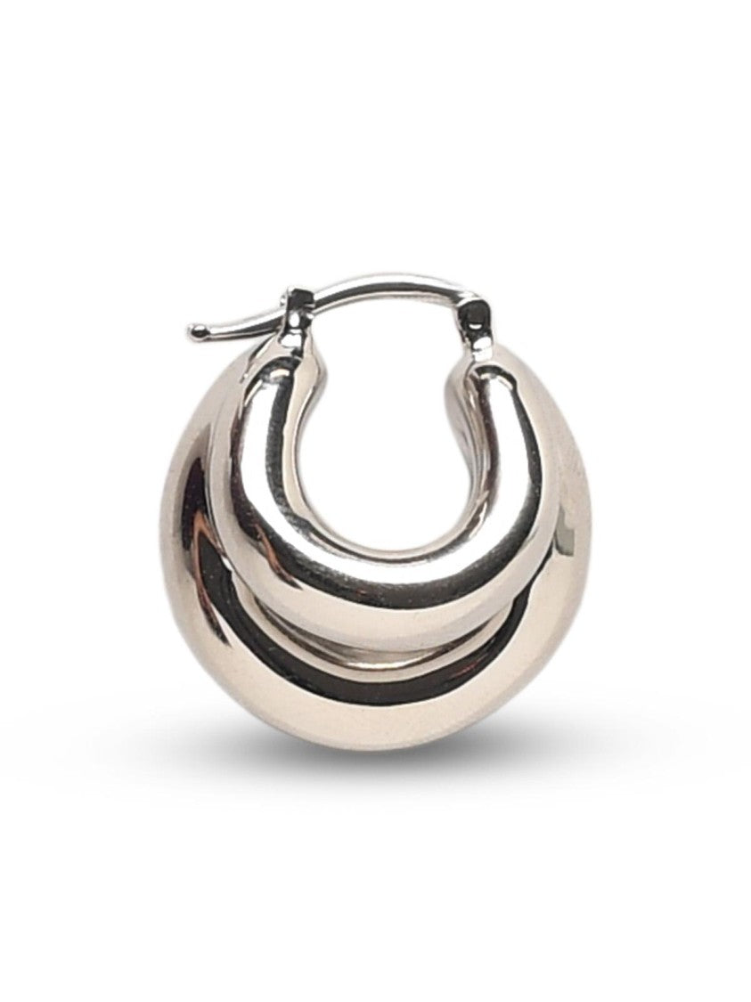 Panconesi 'Huggies Blow Up' Silver Copper Earrings