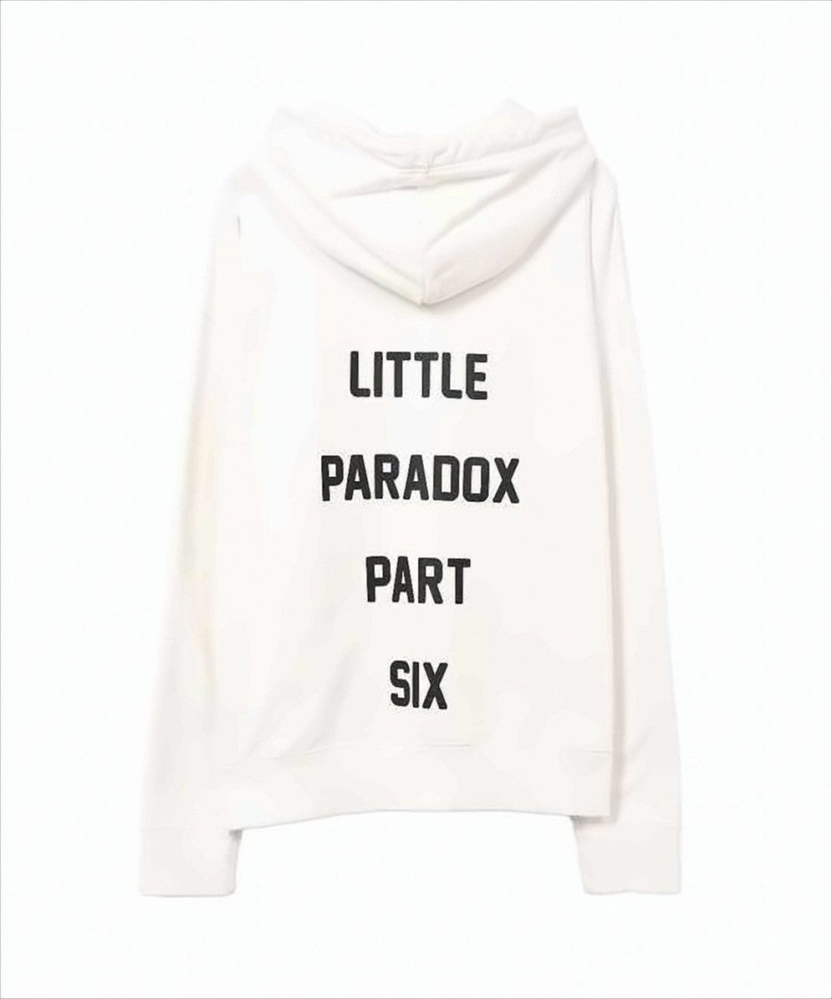 Maison Mihara Yasuhiro Subtle Graphic Cotton Hoodie With Kangaroo Pocket