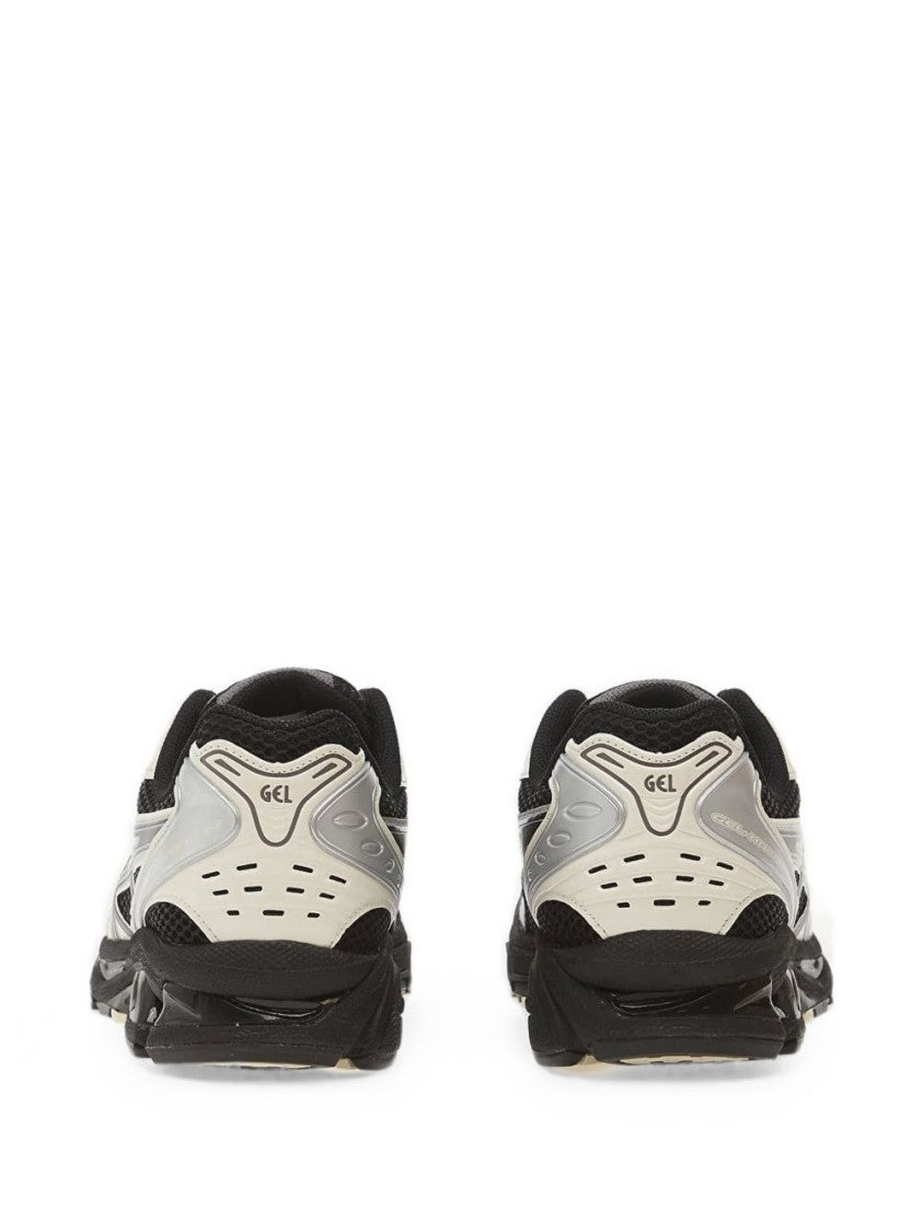 Asics Black Gel-Kayano Mesh Inserts Sporty Sneakers