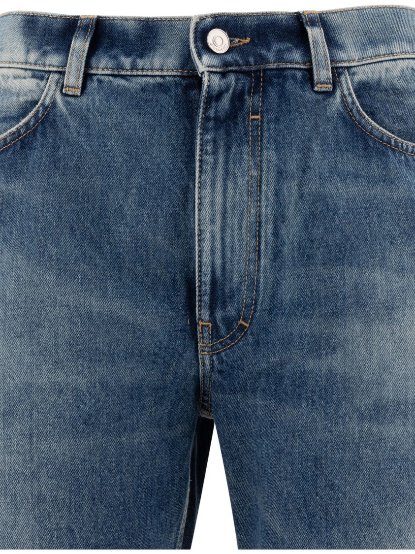 Givenchy Straight-Leg Jeans With Embroidered Details