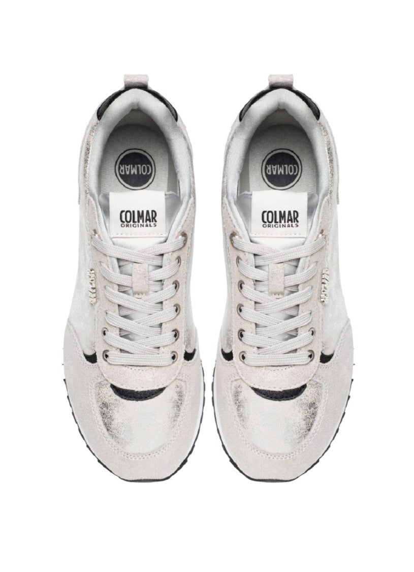 Colmar Originals Travis Punk Grey Sneakers With Raised Sole