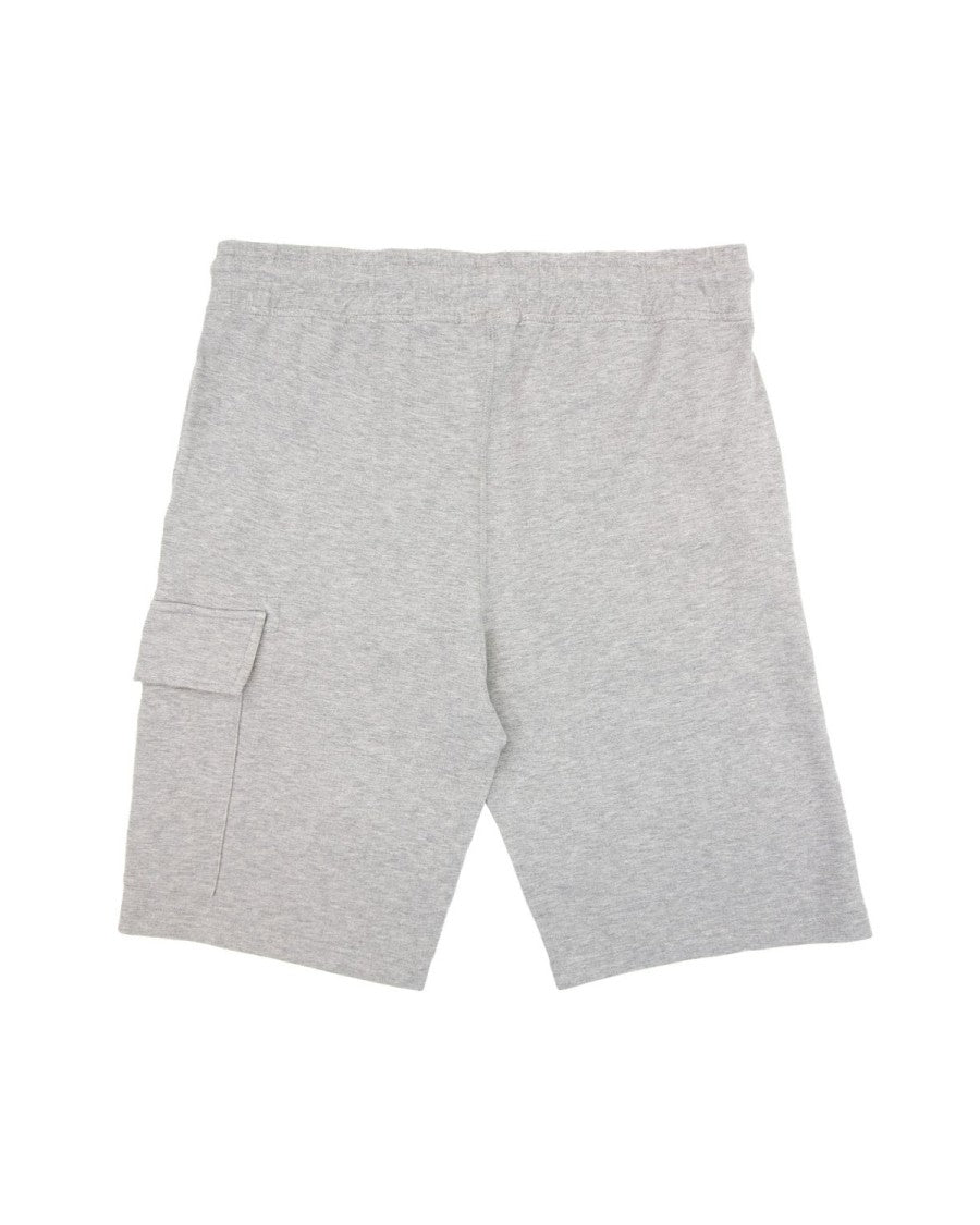C.P. Company Relaxed Fit Cotton Shorts With Drawstring Waistband And Flap Pocket