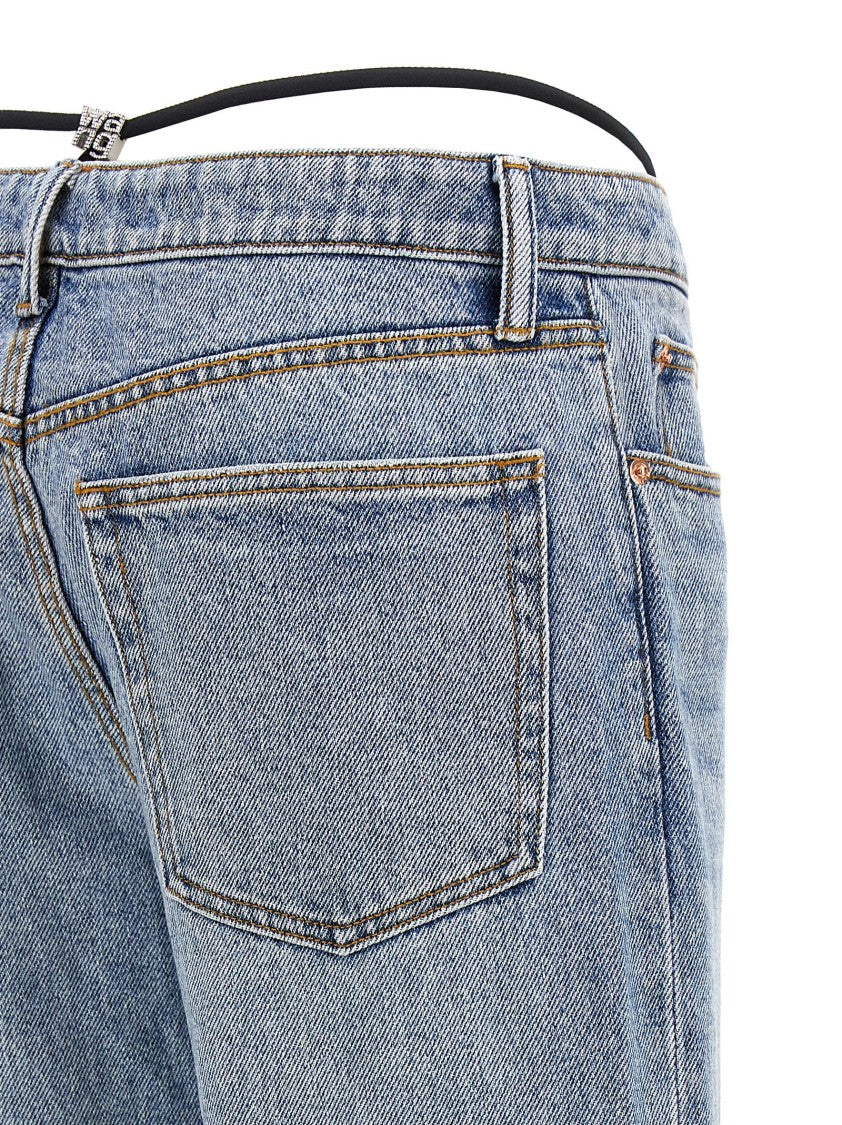 Denim X Alexander Wang Prestyle Diamante Charm' Jeans