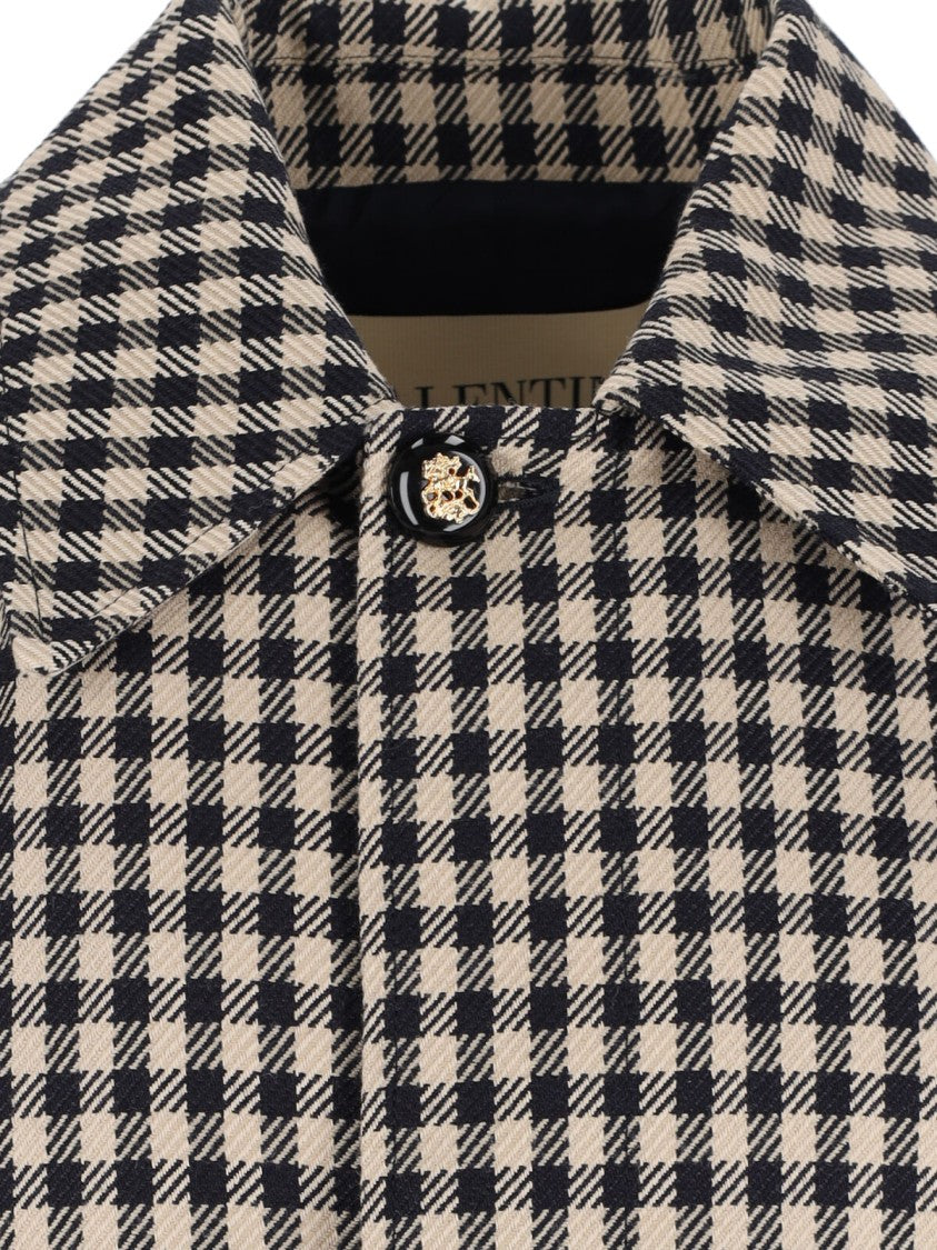 Valentino Single-Breasted Coat – Beige