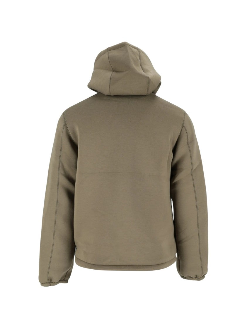 K-Way Jack Spacer Reversible Quilted Hooded Jacket