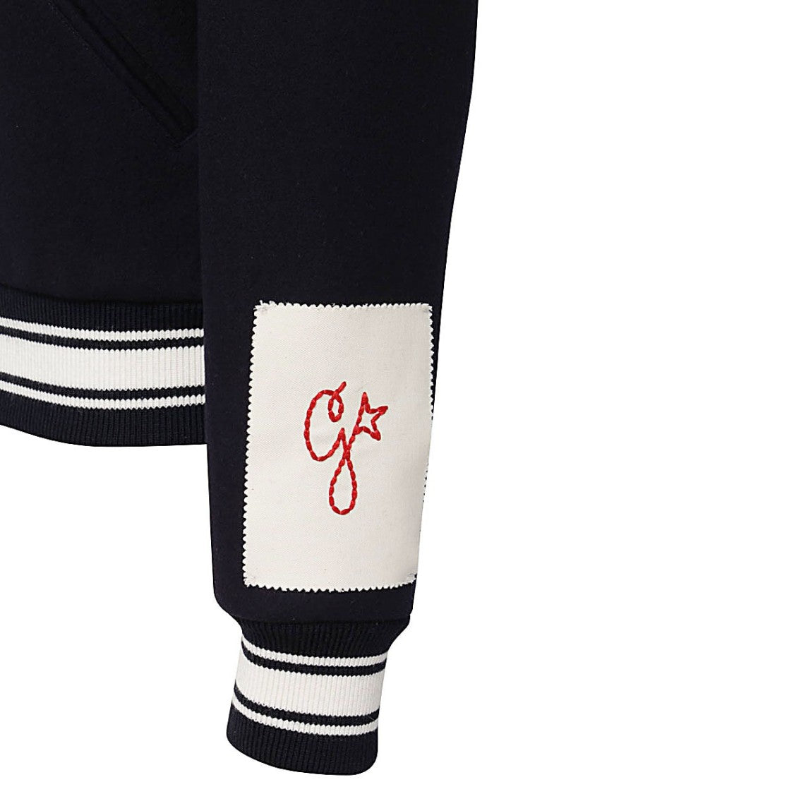 Golden Goose Black Wool Blend Bomber Jacket
