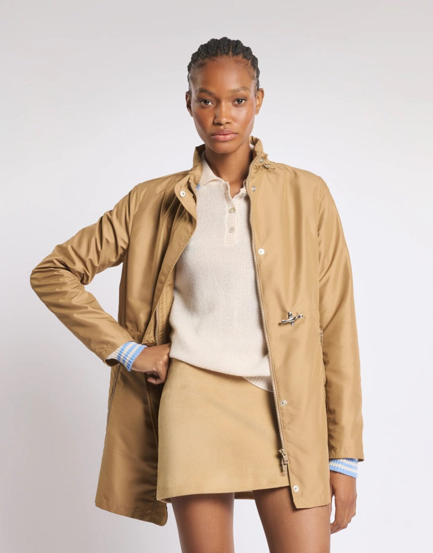 Fay Cappuccino-Toned New Virginia Coulisse Coat