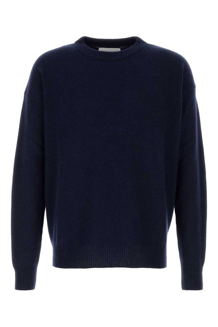 Jil Sander Dark Blue Cashmere Sweater