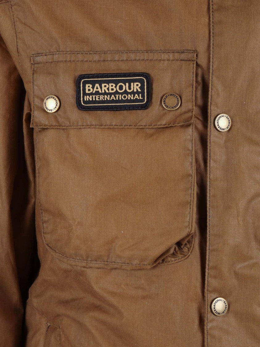 Barbour Brown Merton Waxed Cotton Jacket