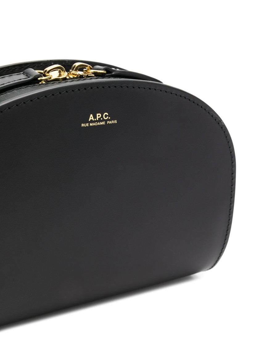 A.P.C. Sac Demi-Lune Mini Shoulder Bag