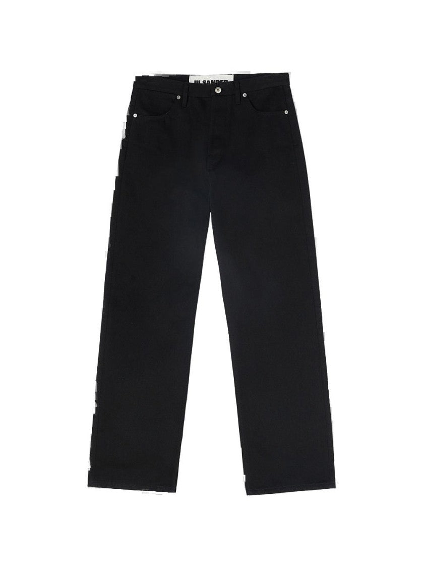 Jil Sander Loose Denim Trouser 01 Black