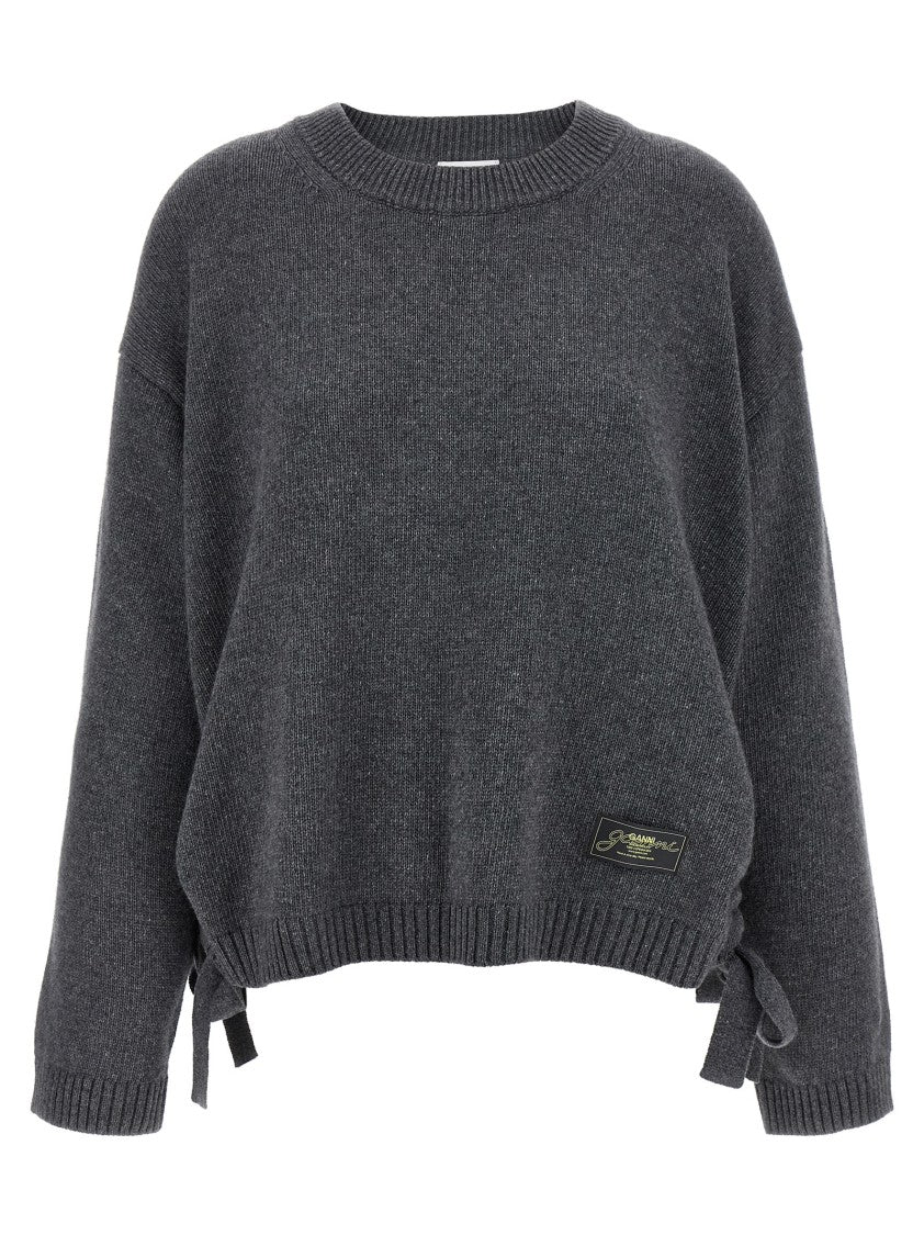 Ganni Side Laces Sweater